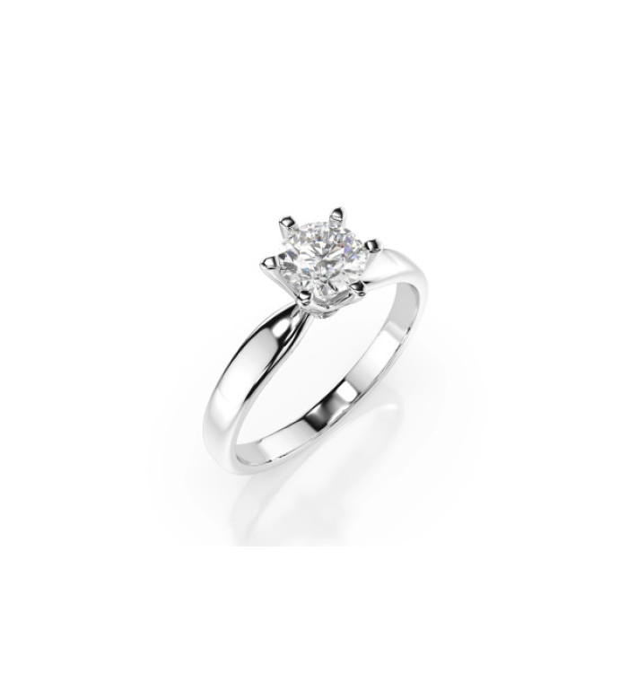 Златен пръстен с диамант CARA 0.50 ct GIA сертификат K101-10040W
