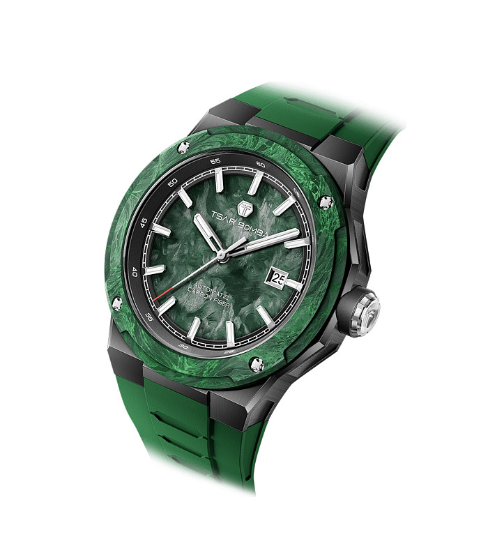 TSAR BOMBA Electron-Carbon-X II Carbon Fiber Green TB8230-05