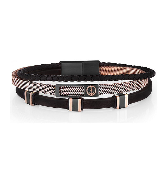 DANIEL KLEIN MEN'S BRACELET DKJ.4.2135-4