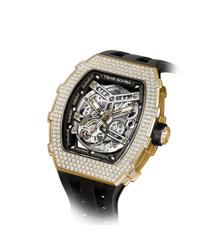 TSAR BOMBA T-Elemental Automatic Black TB8208D-13