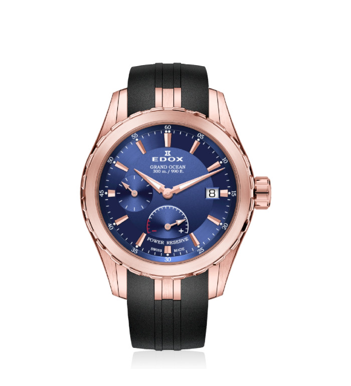 ЧАСОВНИК EDOX GRAND OCEAN POWER RESERVE AUTOMATIC 40MM 94500 37RCA BUIR