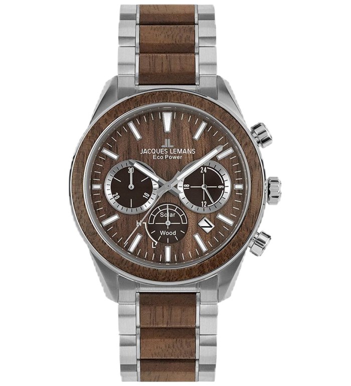 ЧАСОВНИК JACQUES LEMANS ECO POWER SOLAR 44MM 1-2115J