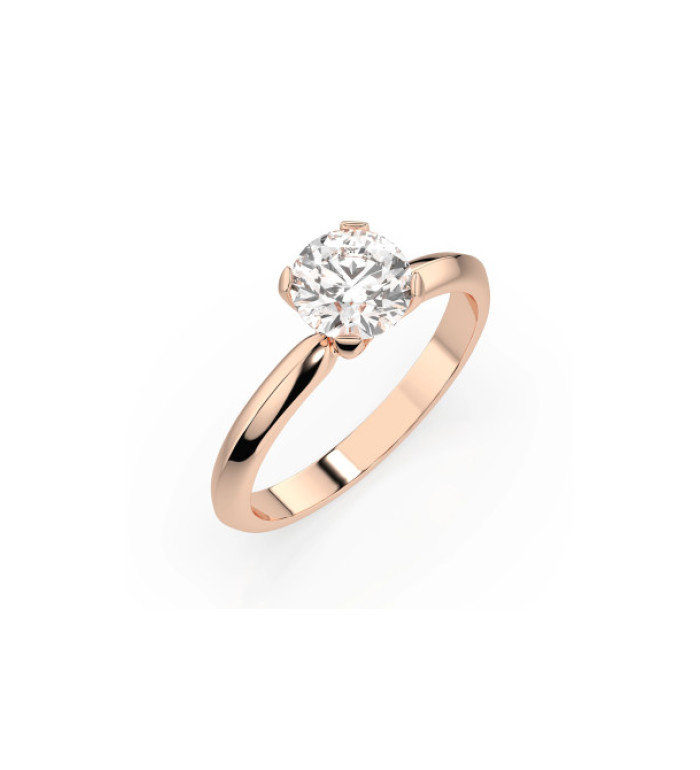 Златен пръстен с диамант CARA 0.70 ct GIA сертификат K101-10089R