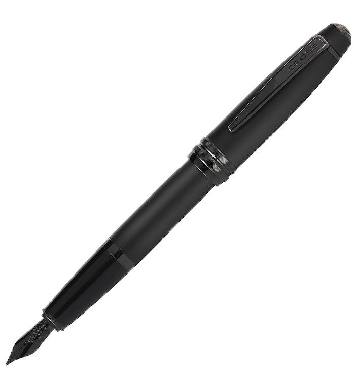 Писалка Cross Bailey - Black Lacquer & Polished PVD, F перо