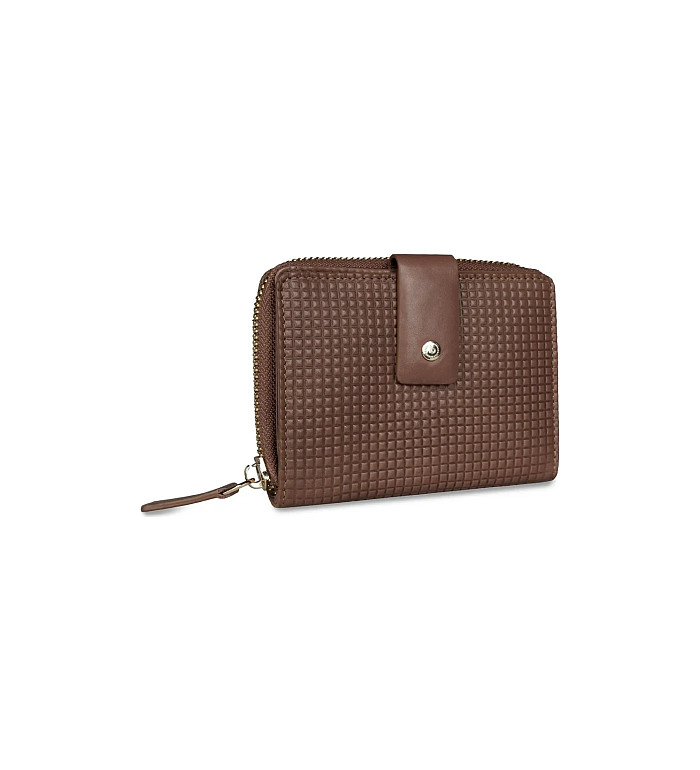 Дамски портфейл Bugatti - Noemi S, RFID защита, кафяв