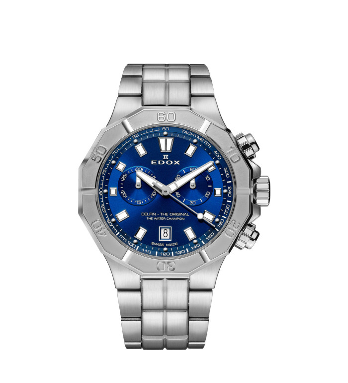 ЧАСОВНИК EDOX DELFIN THE ORIGINAL CHRONOGRAPH 43 MM 10113 3M BUIN
