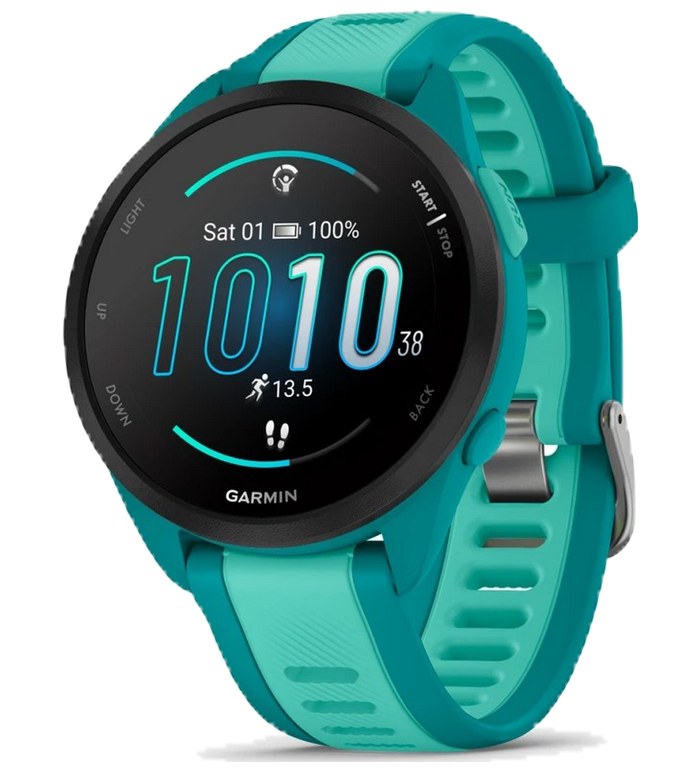 GARMIN Forerunner® 165 - Forerunner® 165 Music - Turquoise/Aqua