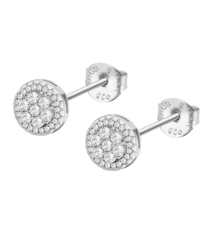 LOTUS SILVER SILVER EARRINGS LP3746-4/1