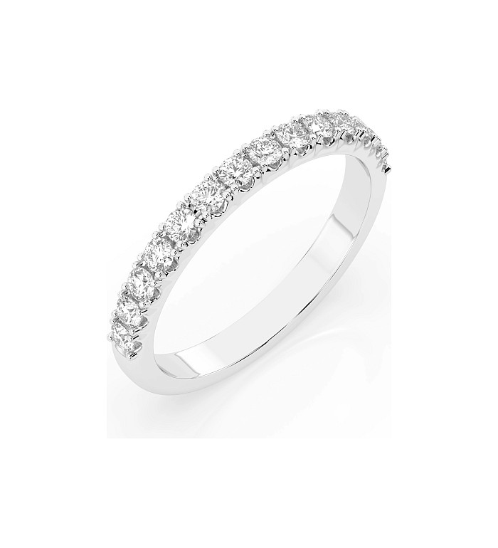 Cara пръстен с диаманти 0.42 ct – ЗЛАТНО БИЖУ 14К K101-10112W/14K