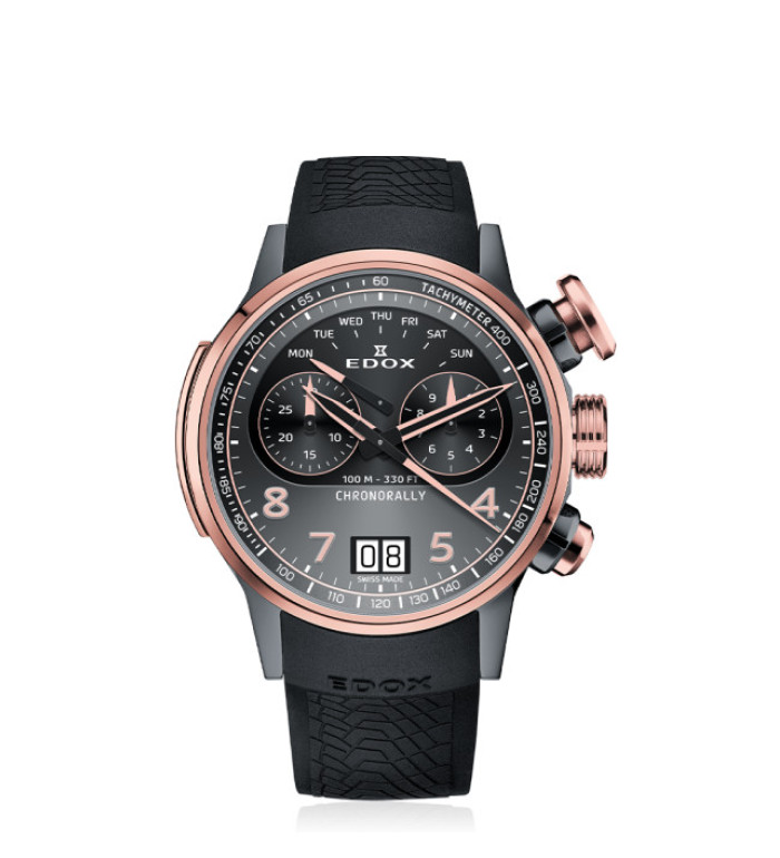 Edox Chronorally Chronograph Quartz 38003 Tingr GNR