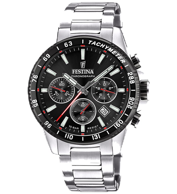 FESTINA CHRONOGRAPH 45MM MEN`S WATCH  F20560/6