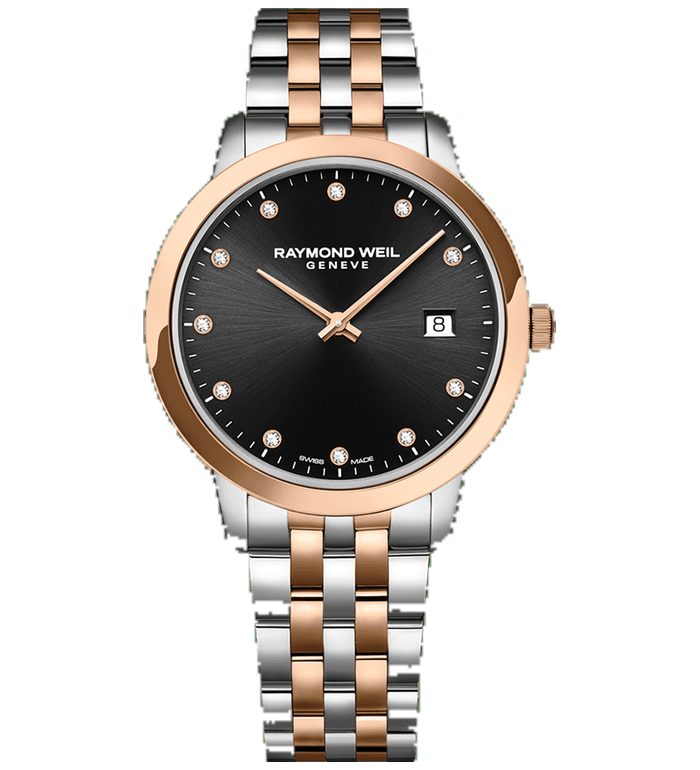 RAYMOND WEIL TOCCATA QUARTZ 34MM LADIES WATCH 5385-SP5-20081