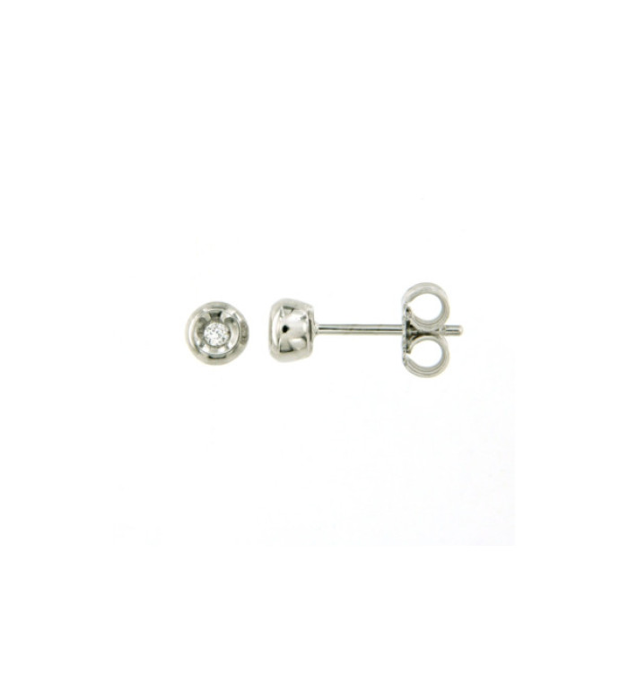 CARA DIAMANTI Златни обеци с диаманти BB0175Y/0.04ctsSI/H