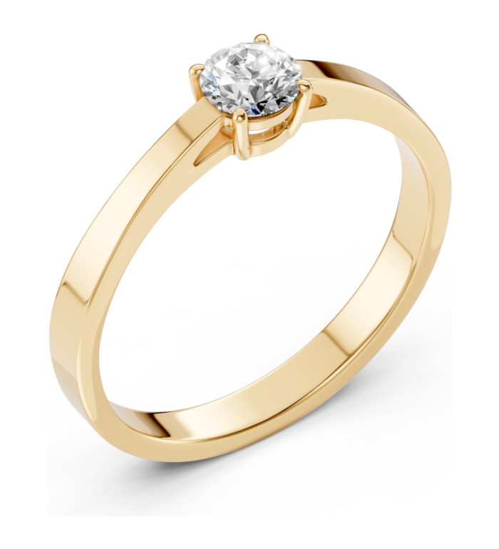 CARA RING WITH DIAMOND 0.40 CT GIA CERTIFICATE K101-10012Y