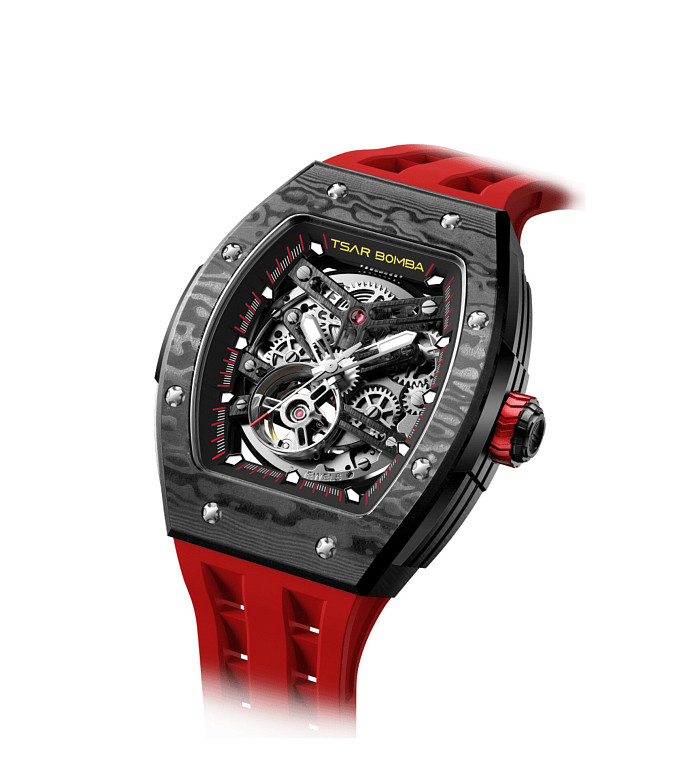 TSAR BOMBA T-Elemental Carbon Fiber Passion Red TB8228CF-02