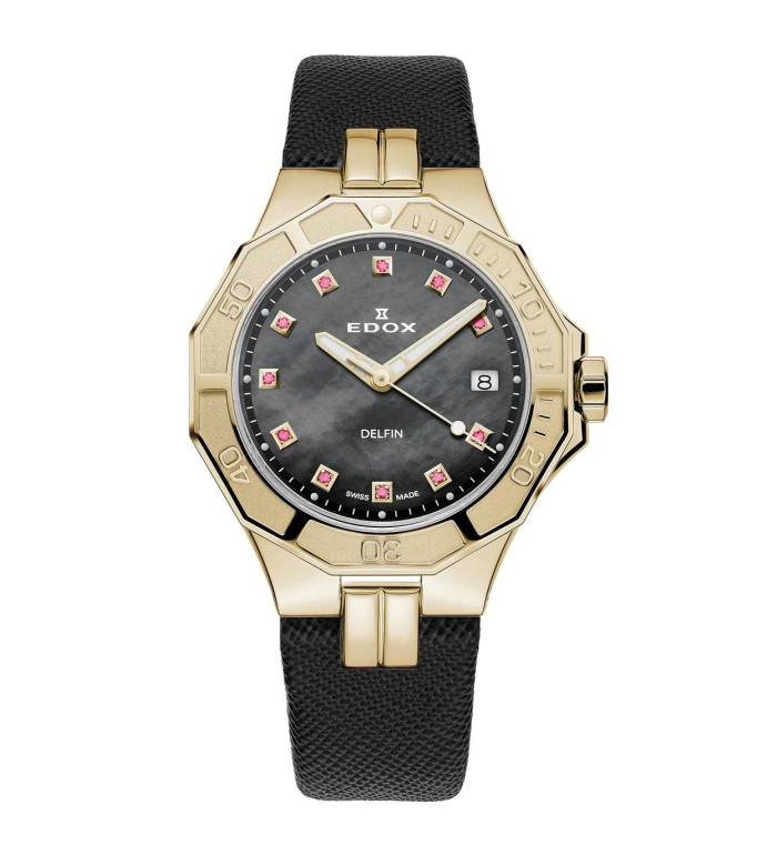 EDOX DELFIN DIVER LADY LADIES WATCH 53020 37JC NANRUD