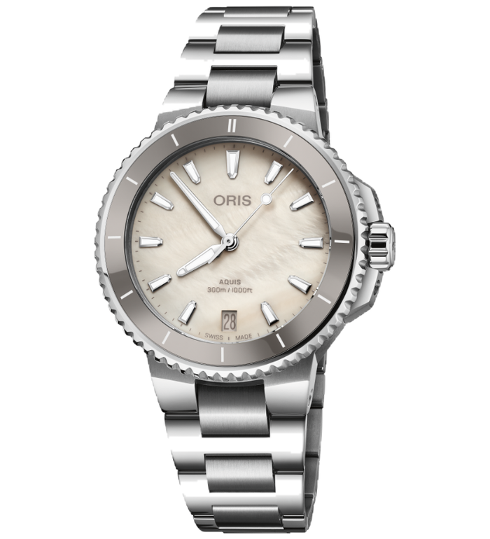 ORIS AQUIS DATE 36.5 ММ 01 733 7792 4151-07-8-19-05P