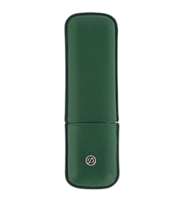 Калъф за 2 пишещи S.T.Dupont 2 Rigid Pencil Case, Green 7134