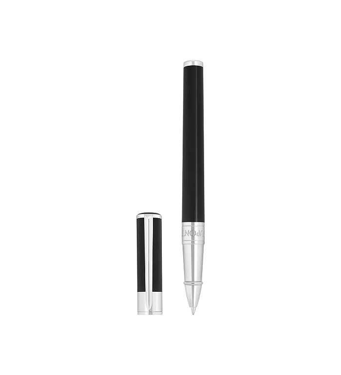 Ролер S.T.Dupont Initial Black and Chrome 272200