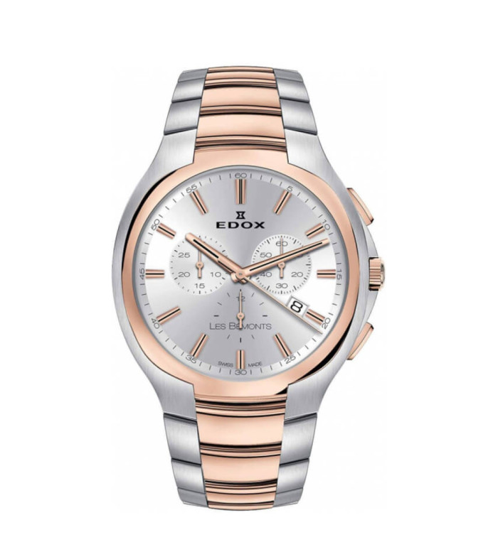 ЧАСОВНИК EDOX LES BÉMONTS ULTRA SLIM CHRONOGRAPH 42 MM 10239 357R AIR