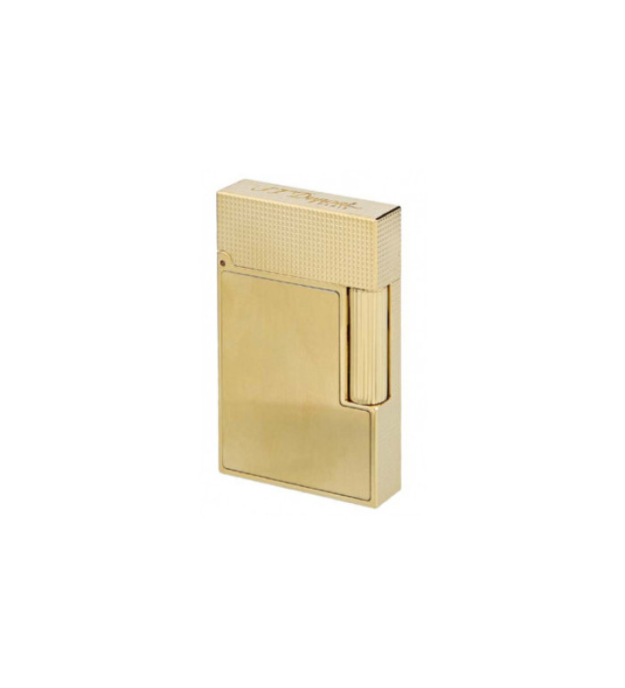 ЗАПАЛКА S.T.DUPONT LIGNE 2 SMALL BRUSHED YELLOW GOLD C18602