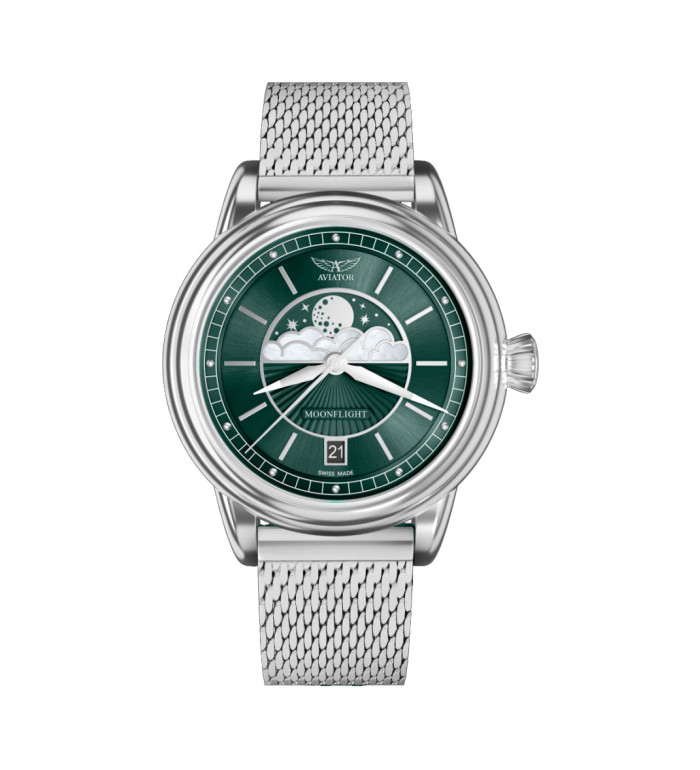 AVIATOR DOUGLAS MOONFLIGHT 36MM V.1.33.0.262.5