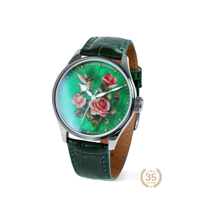 Часовник ALEXANDER SHOROKHOFF COLIBRI 2 39MM LIMITED EDITION 35PCS AS.LA01-CBR5