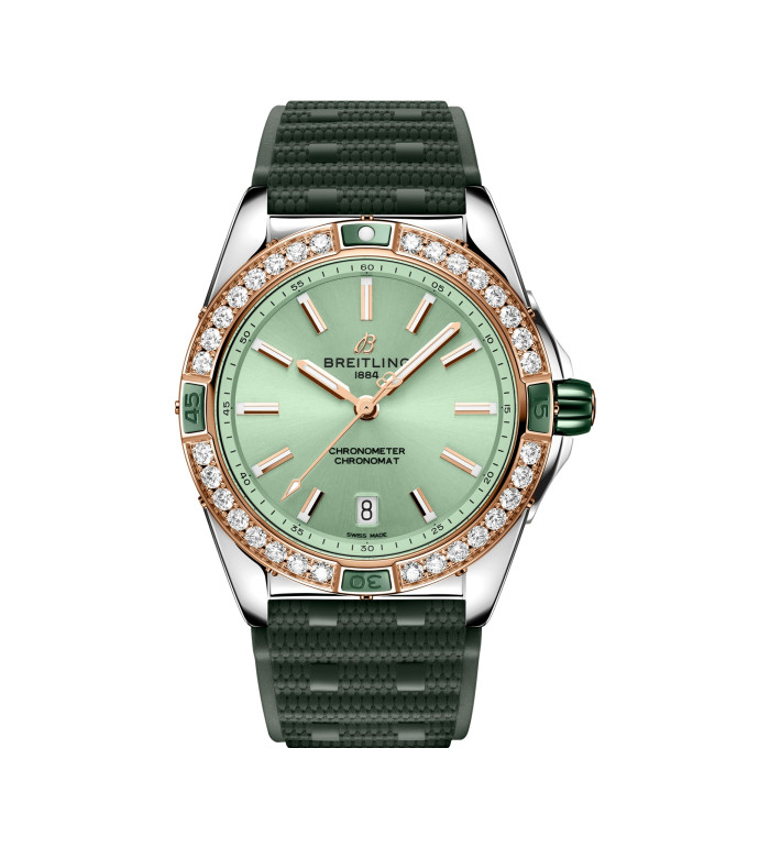 BREITLING SUPER CHRONOMAT AUTOMATIC 38MM SEA LADY'S WATCH U17356531L1S1