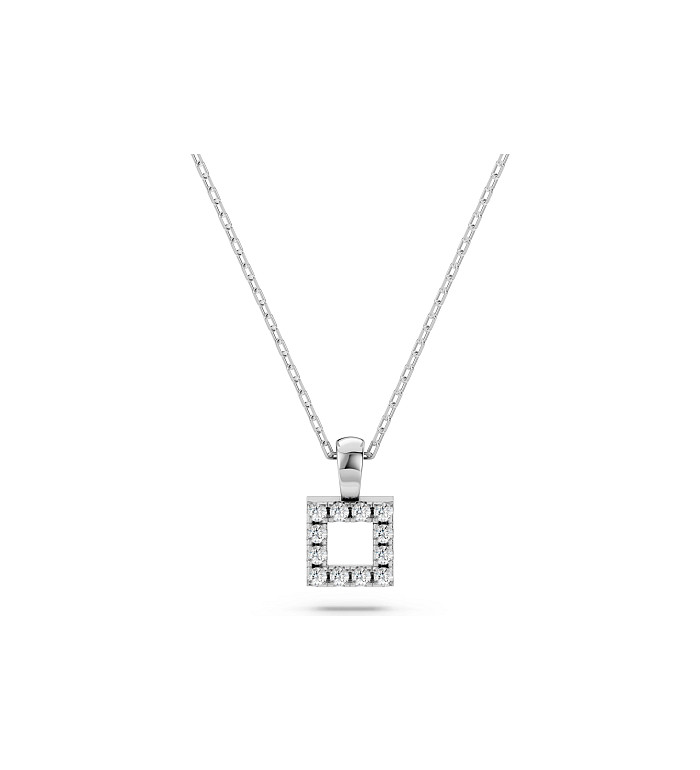 Cara колие с диаманти 0.06 ct – ЗЛАТНО БИЖУ 14К K104-10079W/14K