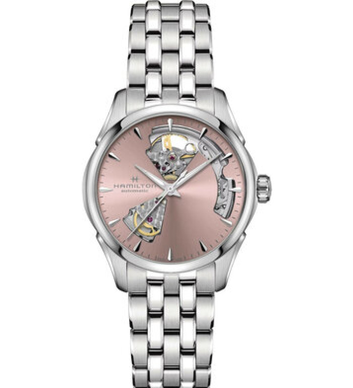 ЧАСОВНИК HAMILTON JAZZMASTER OPEN HEART LADY 36MM H32215170 36MM H32215170