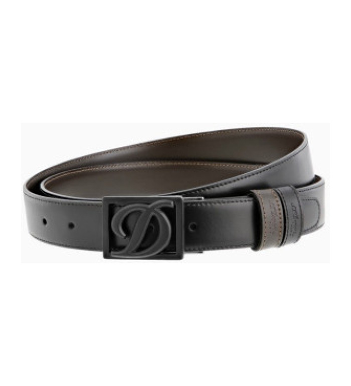 Колан S.T.Dupont Black D Logo Belt 30MM 9600120