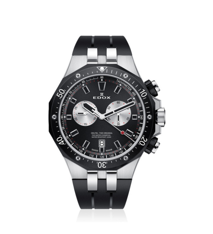 ЧАСОВНИК EDOX DELFIN CHRONOGRAPH QUARTZ 43MM 10109 357NCA NINRO