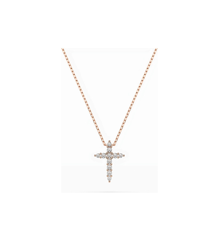 Cara колие с диаманти 0.07+0.02 ct – ЗЛАТНО БИЖУ 14К K104-10020R/14K