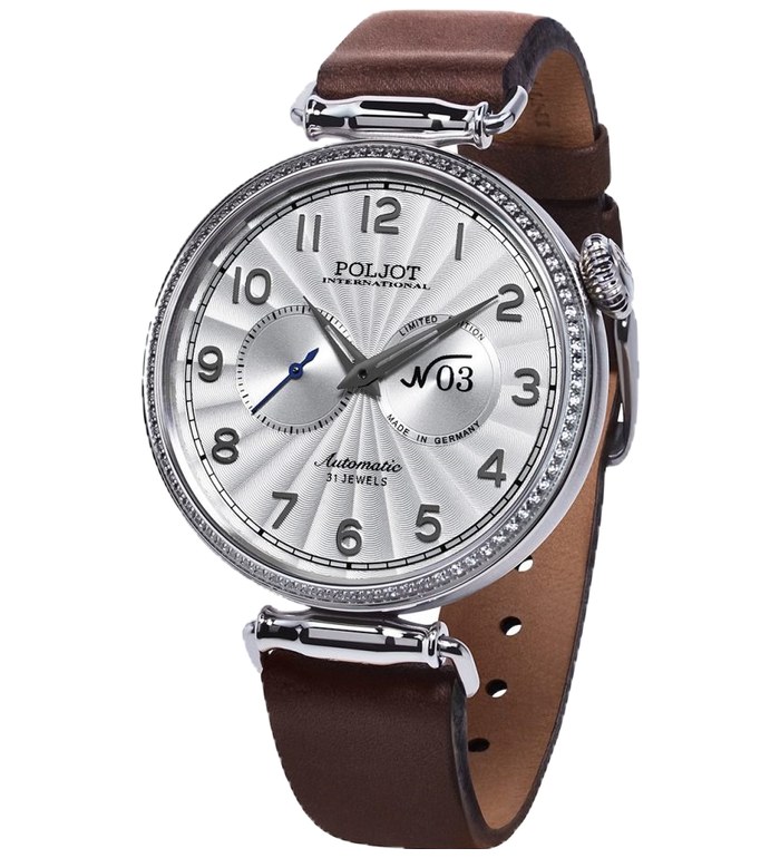 Часовник POLJOT INTERNATIONAL KIROVSKY GUILLOCHE 40MM LIMITED EDITION 99PCS 2415.1981151Z