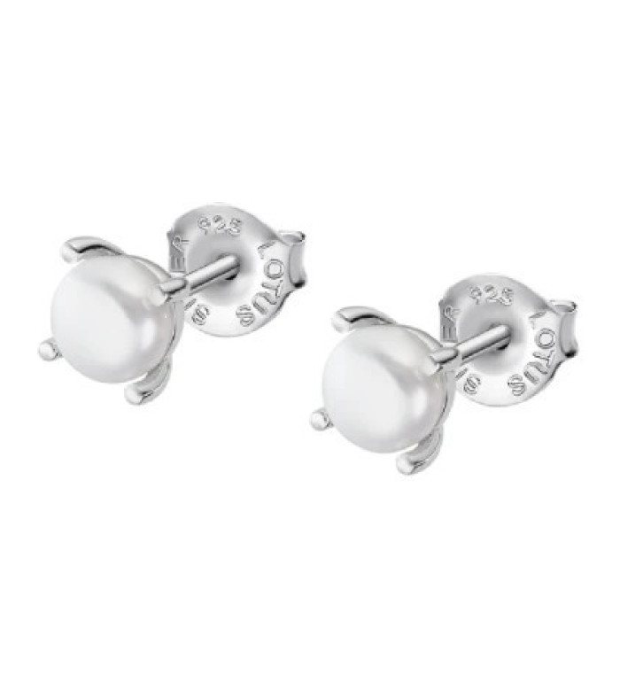 LOTUS SILVER PURE ESSENTIAL SILVER EARRINGS LP3409-4/1