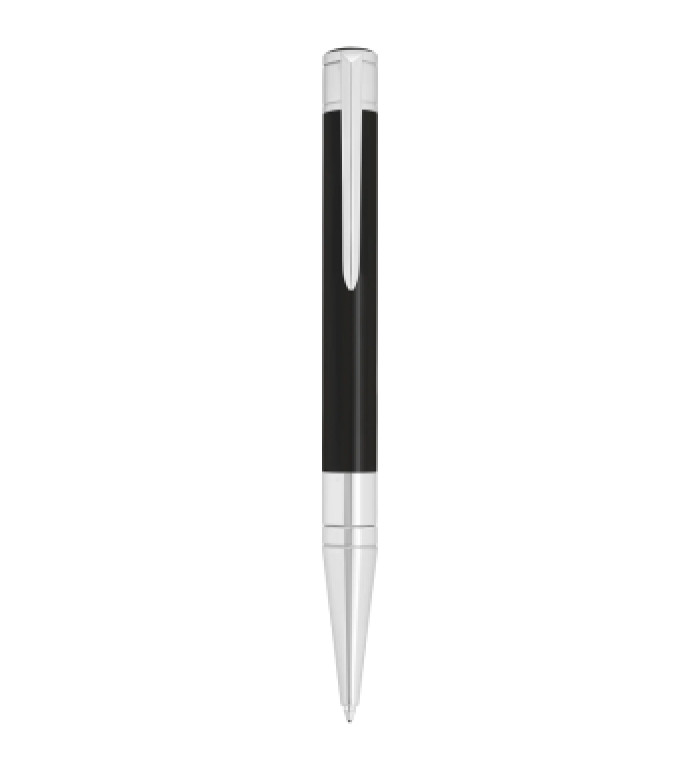 Химикалка S.T.Dupont Initial Black And Chrome 275200
