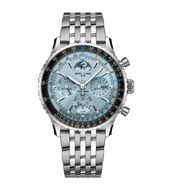 Часовник BREITLING Navitimer B19 Chronograph 43 Perpetual Calendar PB1920251C1A1