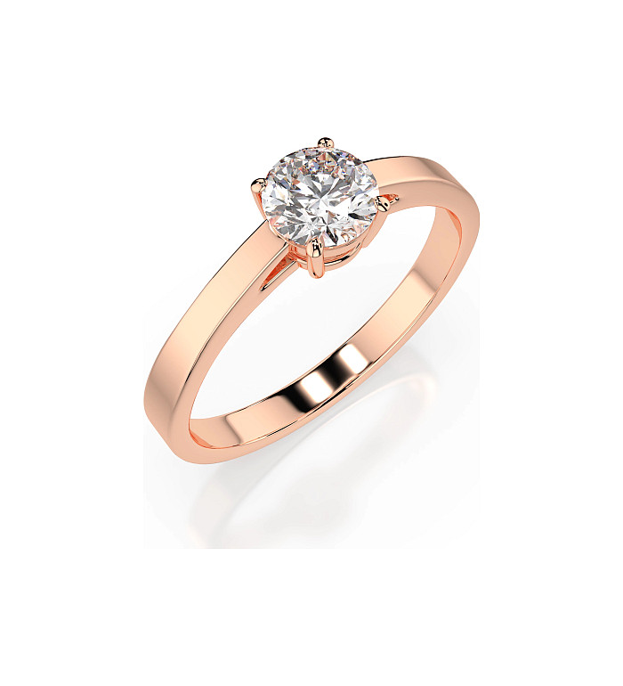 Cara пръстен с диамант 0.50 ct GIA сертификат – ЗЛАТНО БИЖУ 14К K101-10012/1R(5.1)/14K