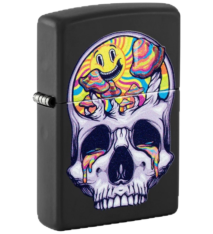 Запалка Zippo - Skull Moon Design