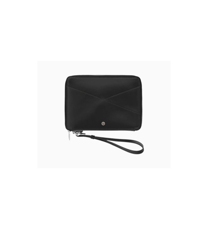 Калъф за 10 пишещи S.T.Dupont LINE D BLACK LEATHER CASE FOR 10 PENS 7112