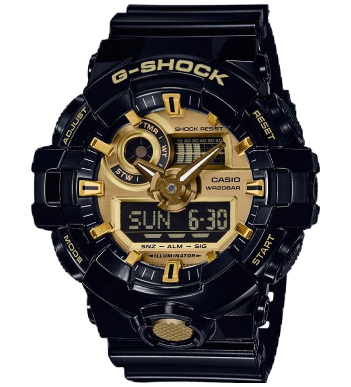 ЧАСОВНИК CASIO G-SHOCK GA-710GB-1AER