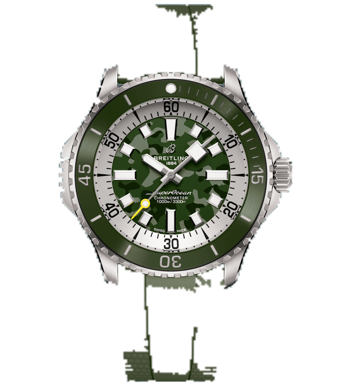 BREITLING SUPEROCEAN AUTOMATIC 46 SUPER DIVER E10379D31L1S1