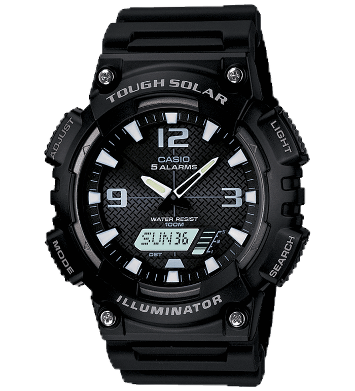 ЧАСОВНИК CASIO COLLECTION SOLAR  AQ-S810W-1AVEF