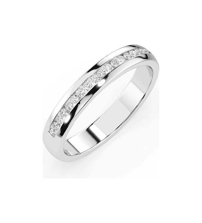 Cara пръстен с диаманти 0.15 ct – ЗЛАТНО БИЖУ 14К K101-10047W/14K