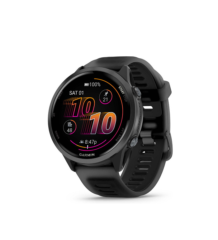 Garmin Forerunner 570 Slate Grey Aluminium with Translucent Black/Black strap 010-02971-00