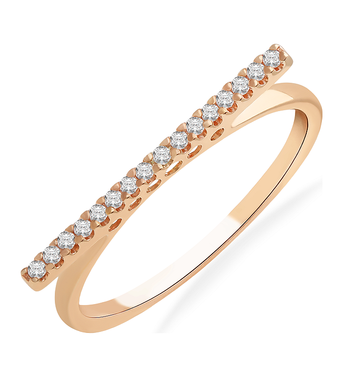 Cara Diamanti златен пръстен с диаманти K101-10083/Y