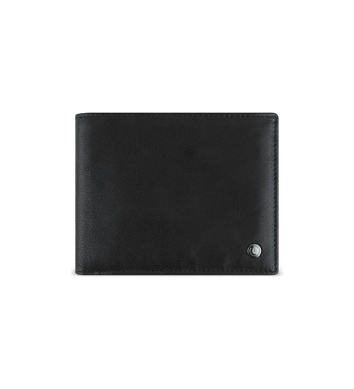 Мъжки кожен портфейл Bugatti - Black Magic, черен, с RFID защита
