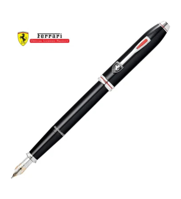 Писалка Cross Townsend Ferrari - Glossy Black Lacquer, M перо