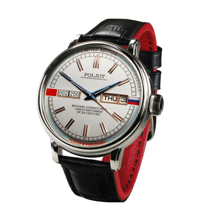 POLJOT INTERNATIONAL MICHAEL GORBATCHOV DAY&DATE AUTOMATIC LIMITED EDITION  250PIECES MEN'S WATCH  2427.1546511