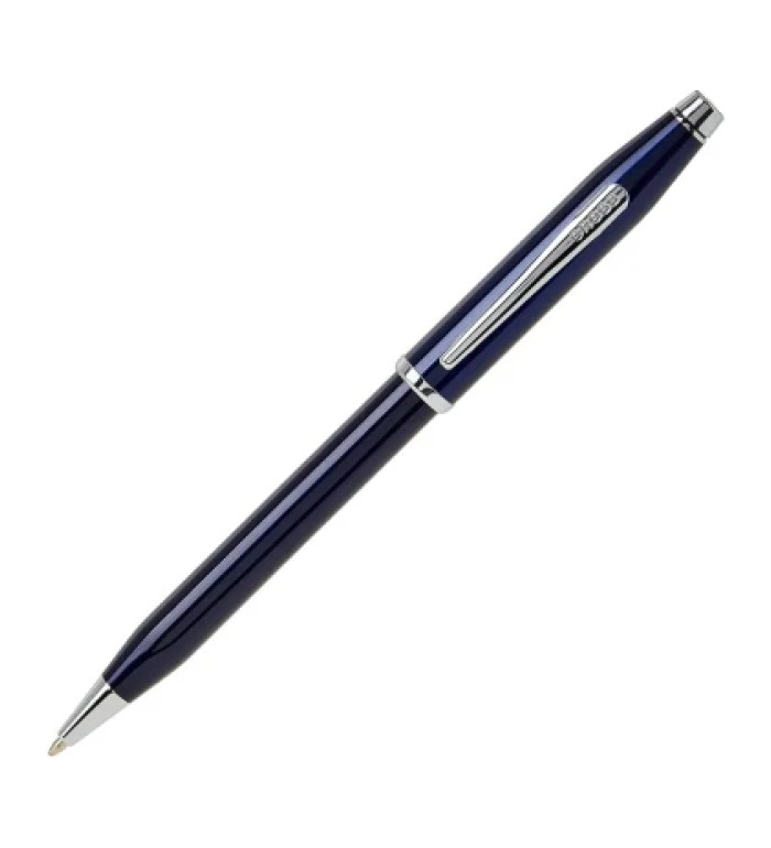 Химикалка Cross Century II - Blue Lacquer Chrome Point